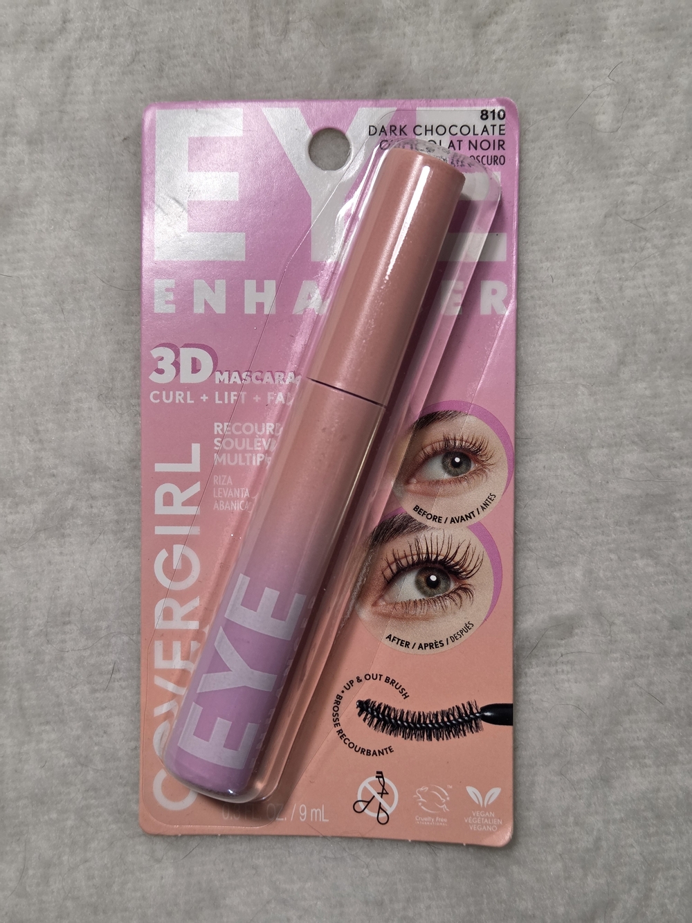 COVERGIRL Eye Enhancer 3D Mascara 810 Dark Chocolayw